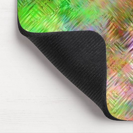 Colorful Opal Glassy Texture Muismat (Hoek)