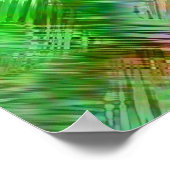 Colorful Opal Glassy Texture Poster (Hoek)