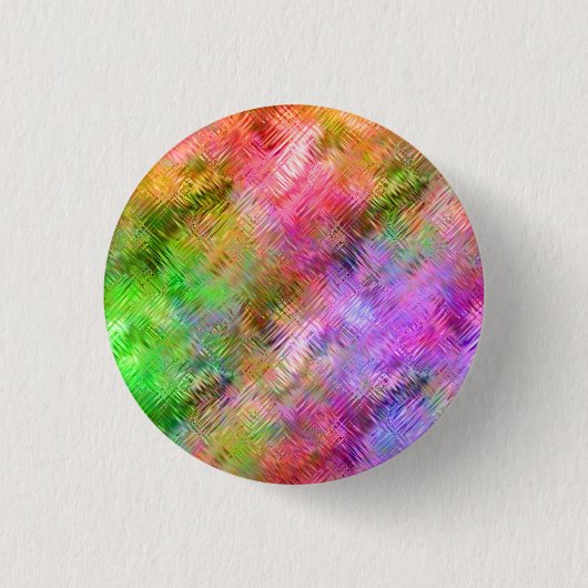 Colorful Opal Glassy Texture Ronde Button 3,2 Cm (Voorkant)