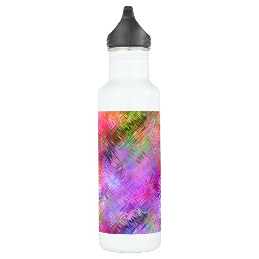 Colorful Opal Glassy Texture Waterfles (Rechts)