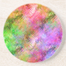 Colorful Opal Glassy Texture Zandsteen Onderzetter