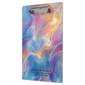 Colorful opal swirly flowing marble texture klembord (Links)