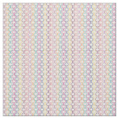 Colorful Open Circles Stof (Swatch)