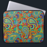 Colorful  Orante Paisley Laptop Sleeve<br><div class="desc">Kleurrijk   paisleypatroon. Het ontwerp is beschikbaar op andere producten en kan worden aangevraagd voor elk product dat bij Zazzle wordt aangeboden.</div>