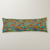 Colorful  Orante Paisley Lichaamskussen (Achterkant)