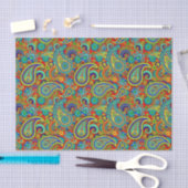 Colorful Orante Paisley Tissuepapier (Craft)