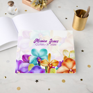 Colorful Orchids Graduation  Gastenboek