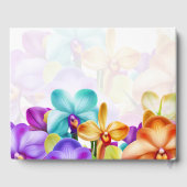 Colorful Orchids Graduation  Gastenboek (Achterkant)