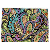Colorful Oriental Paisley Pattern Groot Cadeauzakje (Achterkant)