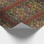 Colorful Oriental Rug look Cadeaupapier (Hoek)