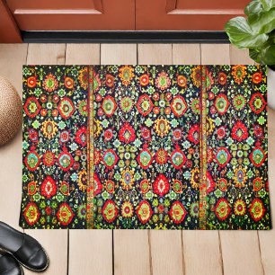 Colorful Oriental Rug look Deurmat