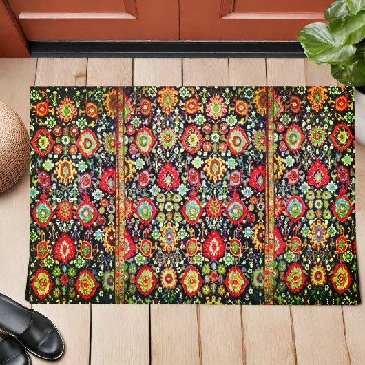 Colorful Oriental Rug look Deurmat