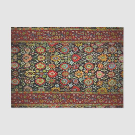 Colorful Oriental Rug look Tissuepapier (Voorkant)