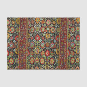 Colorful Oriental Rug-ontwerp Tissuepapier
