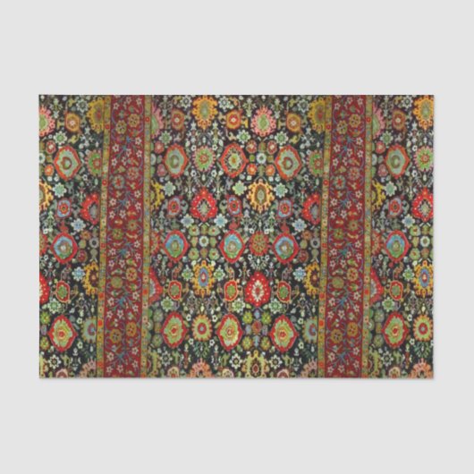 Colorful Oriental Rug-ontwerp Tissuepapier (Voorkant)