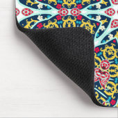 Colorful Ornamental Rosette Mandala Art Muismat (Hoek)