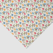 Colorful Ornaments Tissuepapier (Detail)