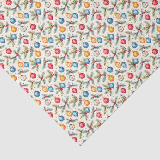 Colorful Ornaments Tissuepapier (Detail)