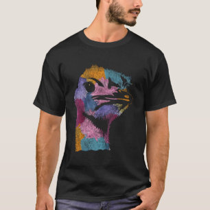 Colorful Ostrich T-shirt