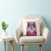 Colorful Owl Bird Artwork Kussen (Stoel)