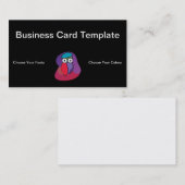 Colorful Owl logo visitekaartje (Voorkant / Achterkant)