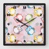 Colorful Owl pattern
