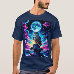 Colorful Owl T-shirt