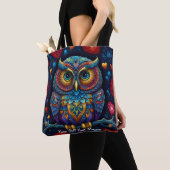 Colorful Owl Tote Bag (Dichtbij)