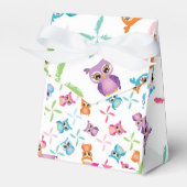 Colorful Owls Bedankdoosjes (Voorkant Zijde)