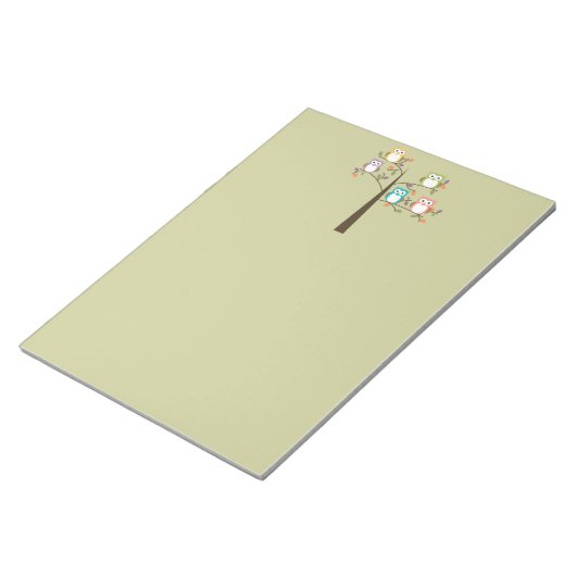 Colorful Ownership in  Tree Notitieblok (Schuin)