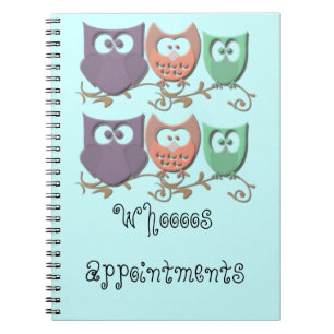 Colorful Ownership op een wijnachtig Afbeelding Notitieboek