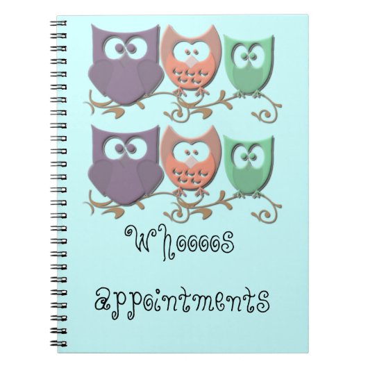 Colorful Ownership op een wijnachtig Afbeelding Notitieboek (Voorkant)