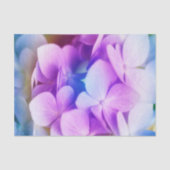 Colorful Paars Hydrangea Tissuepapier (Voorkant)