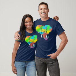 Colorful Pachyderm T-Shirt