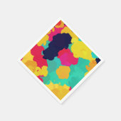 Colorful Paint Fiesta Arts Crafts Birthday Party Servet (Hoek)