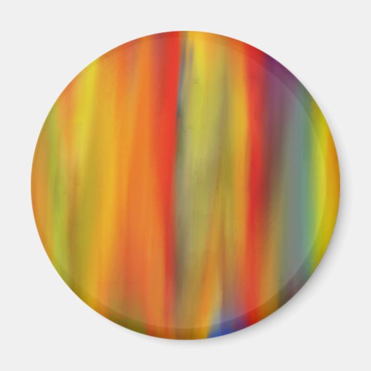 COLORFUL PAINT RAINBOW 7 MAGNEET (Voorkant)