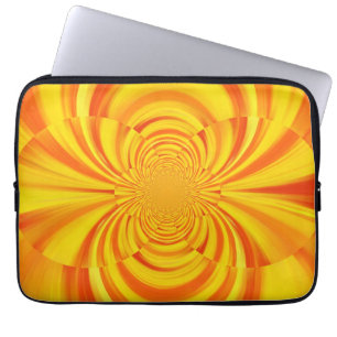 COLORFUL PAINT RAINBOW Abstracte Art Laptop Sleeve