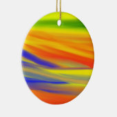 COLORFUL PAINT RAINBOW ART KERAMISCH ORNAMENT (Rechts)