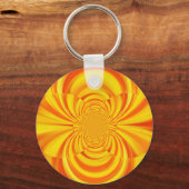 COLORFUL PAINT RAINBOW SWIRL SLEUTELHANGER (Voorkant)
