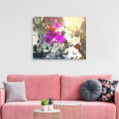 Colorful Paint Splash Cool Canvas Afdruk (Insitu (Woonkamer))
