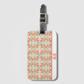 Colorful Paint Splatter Patroon Bagagelabel (Voorkant (verticaal))