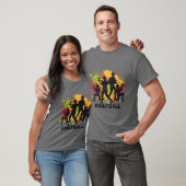 Colorful Paintball Scene T-shirt (Unisex)
