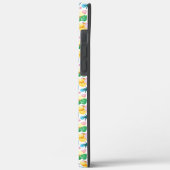 Colorful Painted Dinosaur Pattern Case-Mate iPhone Case (Achterkant / Links)