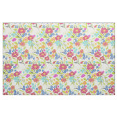 Colorful Painterly Wildflower Bouquet Stof (Fat Quarter)