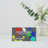 Colorful Painters Visitekaartje (Staand voorkant)