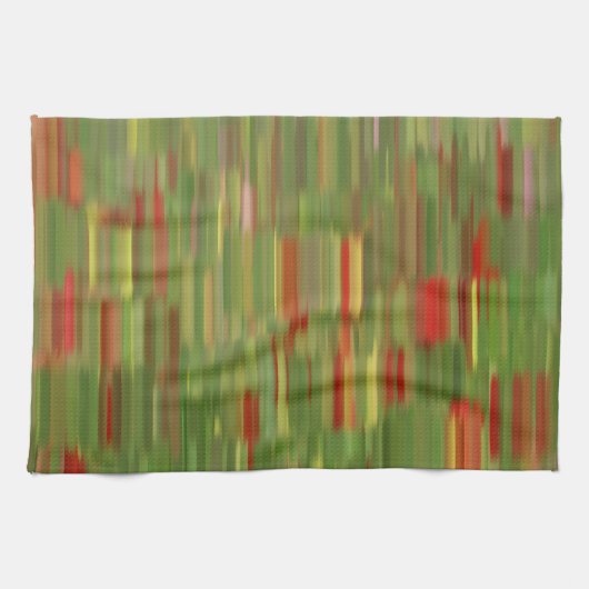 Colorful Painting art Kitchen Towel Theedoek (Horizontaal)