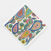 Colorful Paisley Abstract Groovy Servet (Hoek)