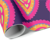 Colorful Paisley Cadeaupapier (Rol Hoek)