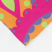 Colorful Paisley Fleece Deken (Hoek)