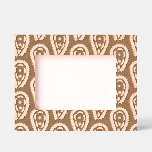 Colorful Paisley Gegraveerde Lijstjes (Voorkant)